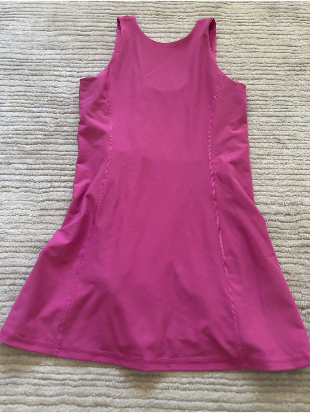 Sleeveless Pink Athletic Dress